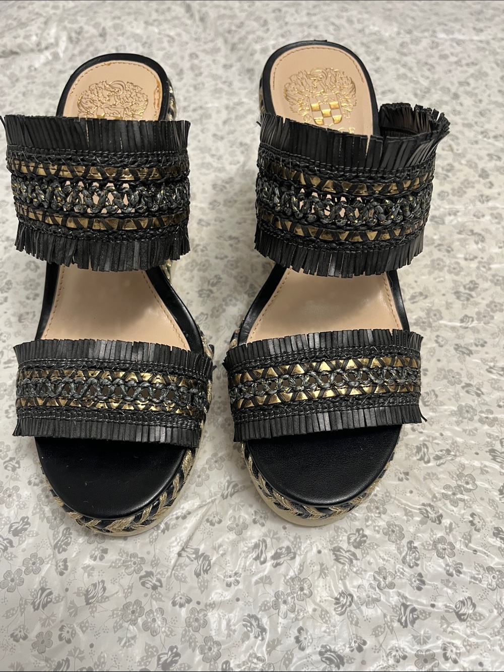 Vince Camuto Brittnuh Espadrille wedge sandals